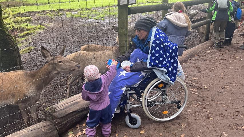 Noch einmal Freude mit den Enkelkindern haben